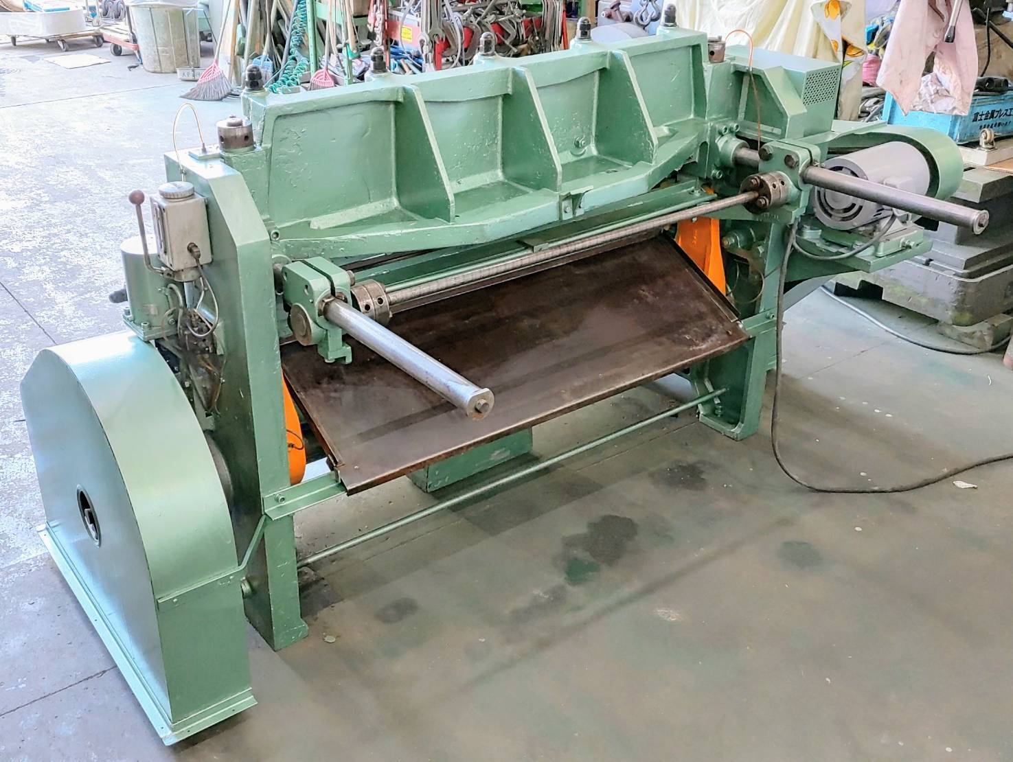 相澤鉄工所 1280mmシャーリング N3-1504