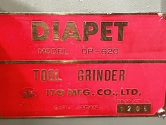 伊藤製作所 工具研削盤 DP-620