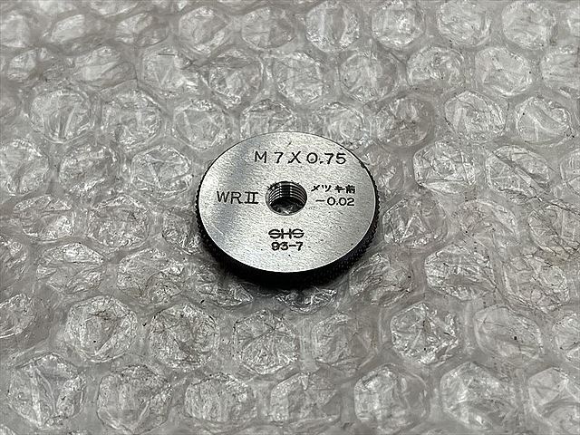 測範社 ネジリングゲージ M7P0.75