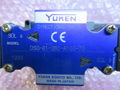 油研工業/YUKEN KOGYO 電磁切替弁 DSG-01-2B2-A100-70