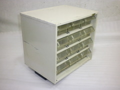 サカエ パーツキャビネット ３列４段