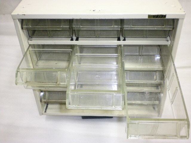 サカエ パーツキャビネット ３列４段