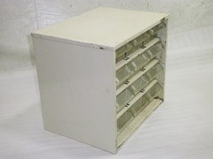 サカエ パーツキャビネット ３列４段