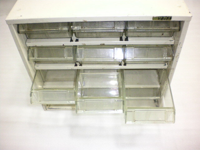 サカエ パーツキャビネット ３列４段