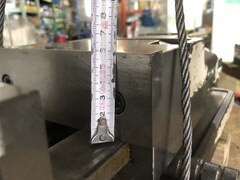 津田駒/TSUDAKOMA 油圧バイス 口幅175mm　口高60mm