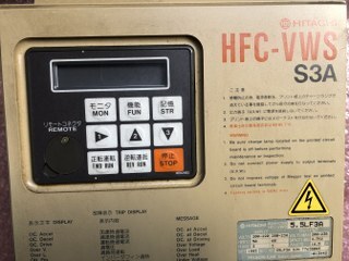 HITACHI インバータ 【インバータ】HFC-VWS S3A