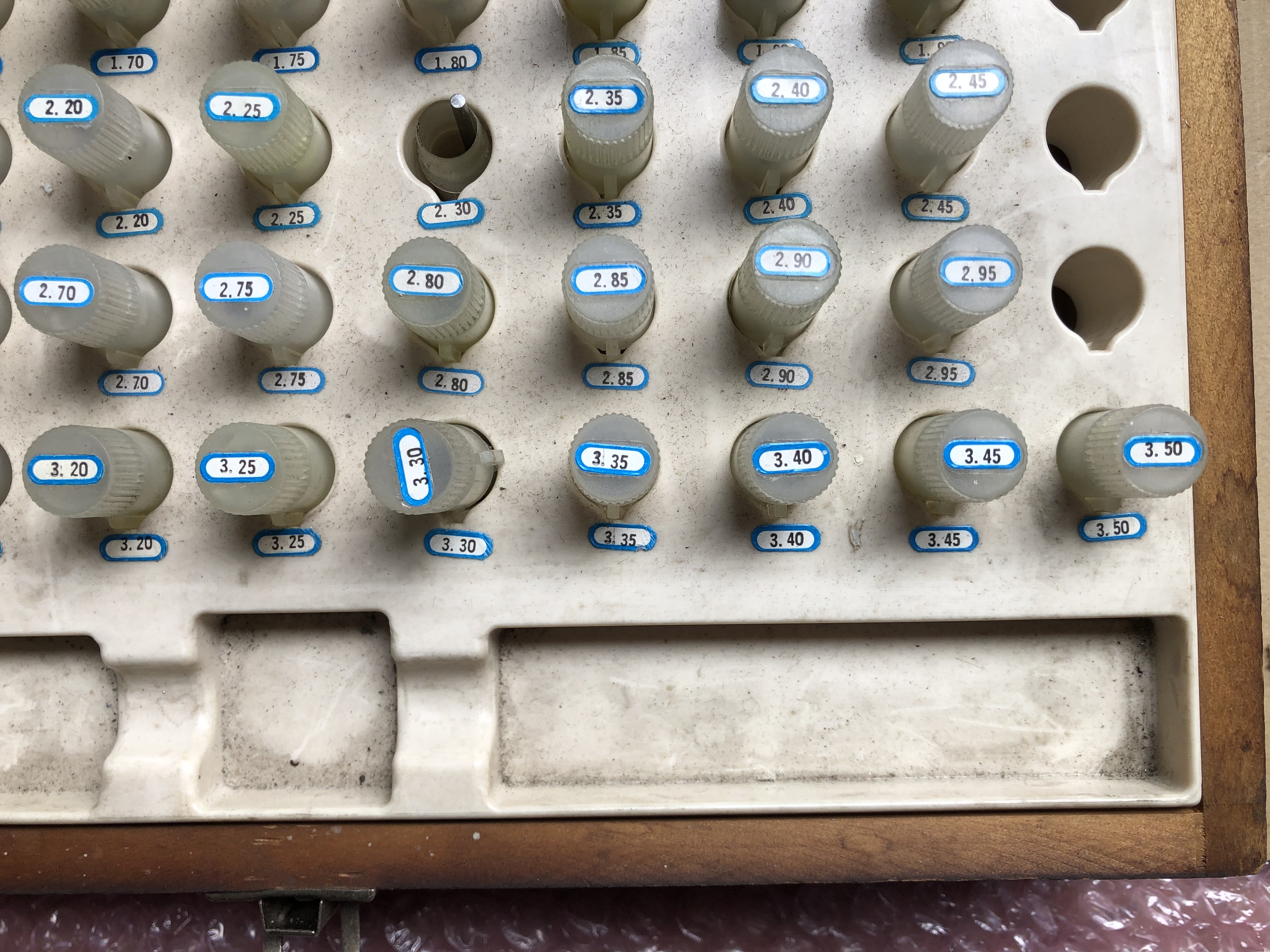 新潟精機（SK） ピンゲージセット 【ピンゲージセット】1.00~3.50