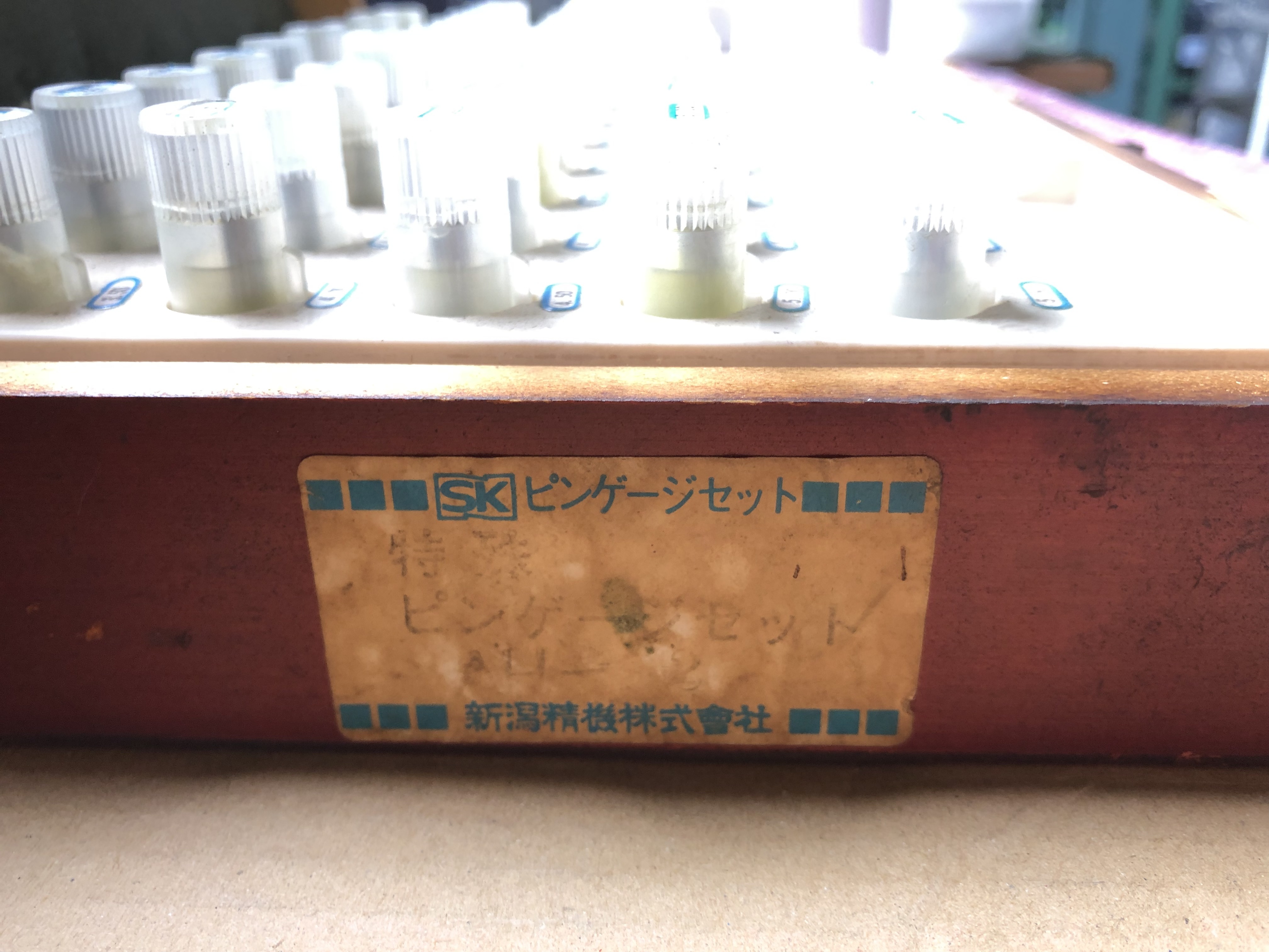 新潟精機（SK） ピンゲージセット 【ピンゲージセット】3.50~6.00