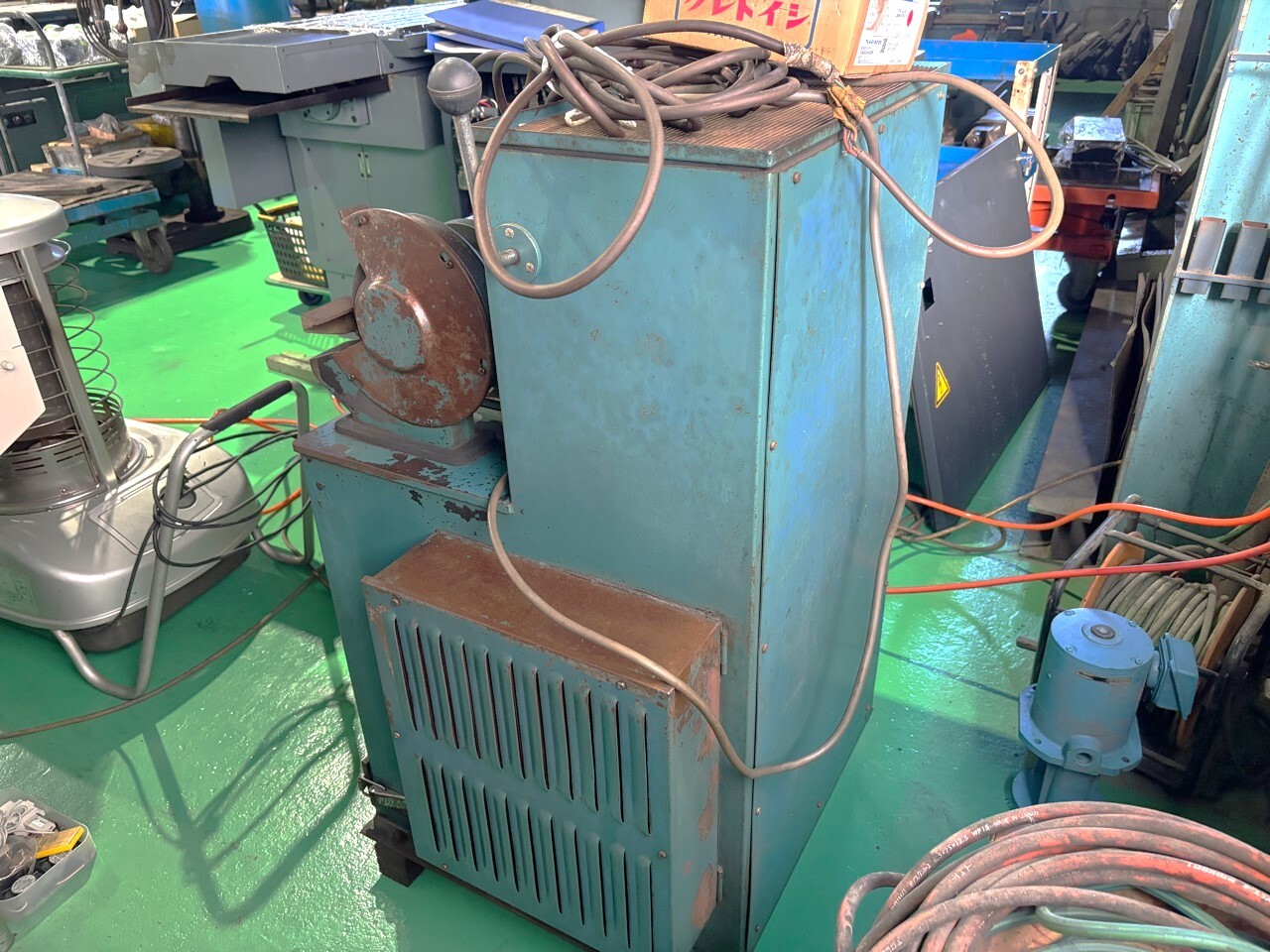 淀川電機 両頭グラインダー KG-205T
